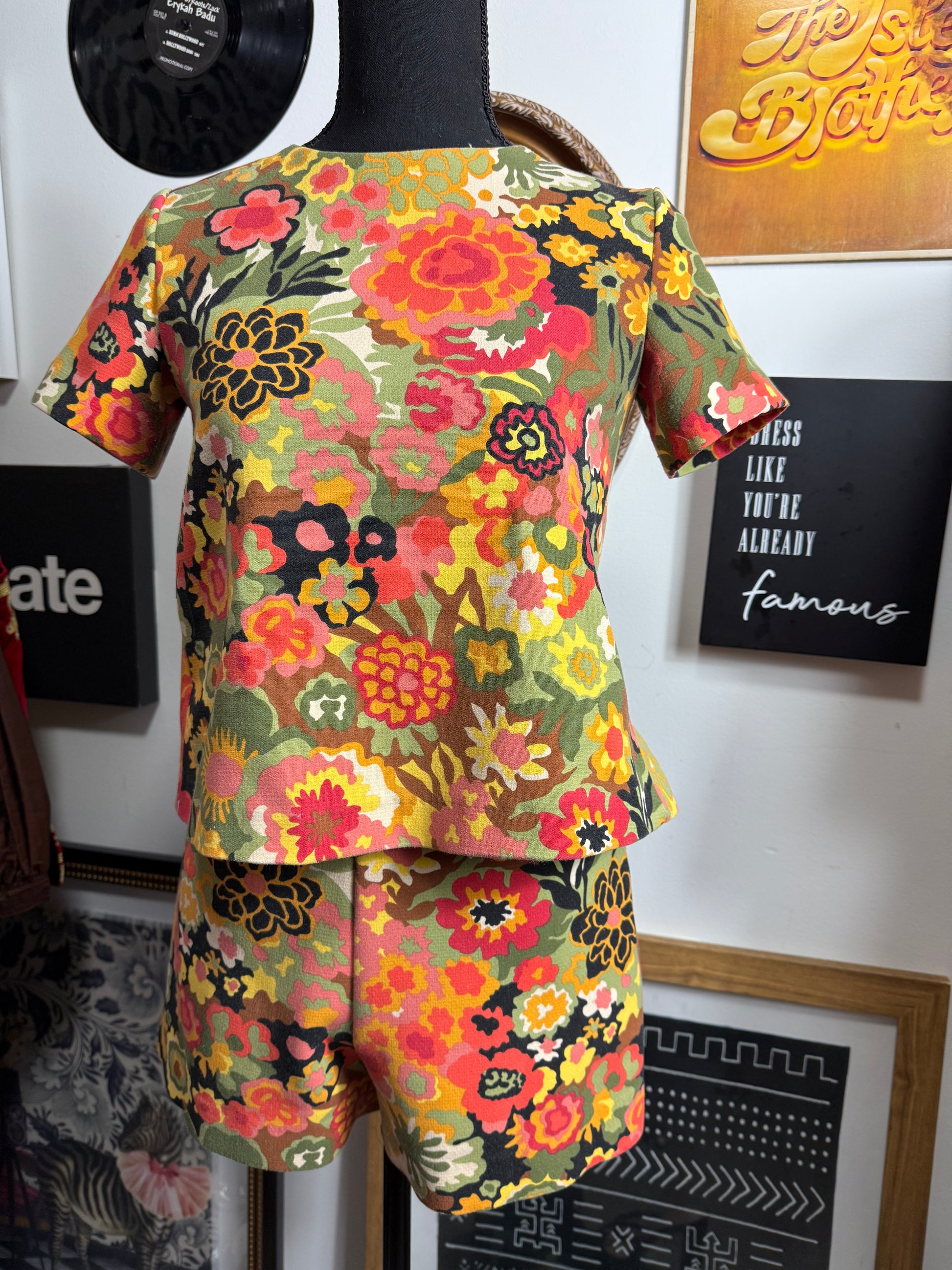 Groovy Floral Romper