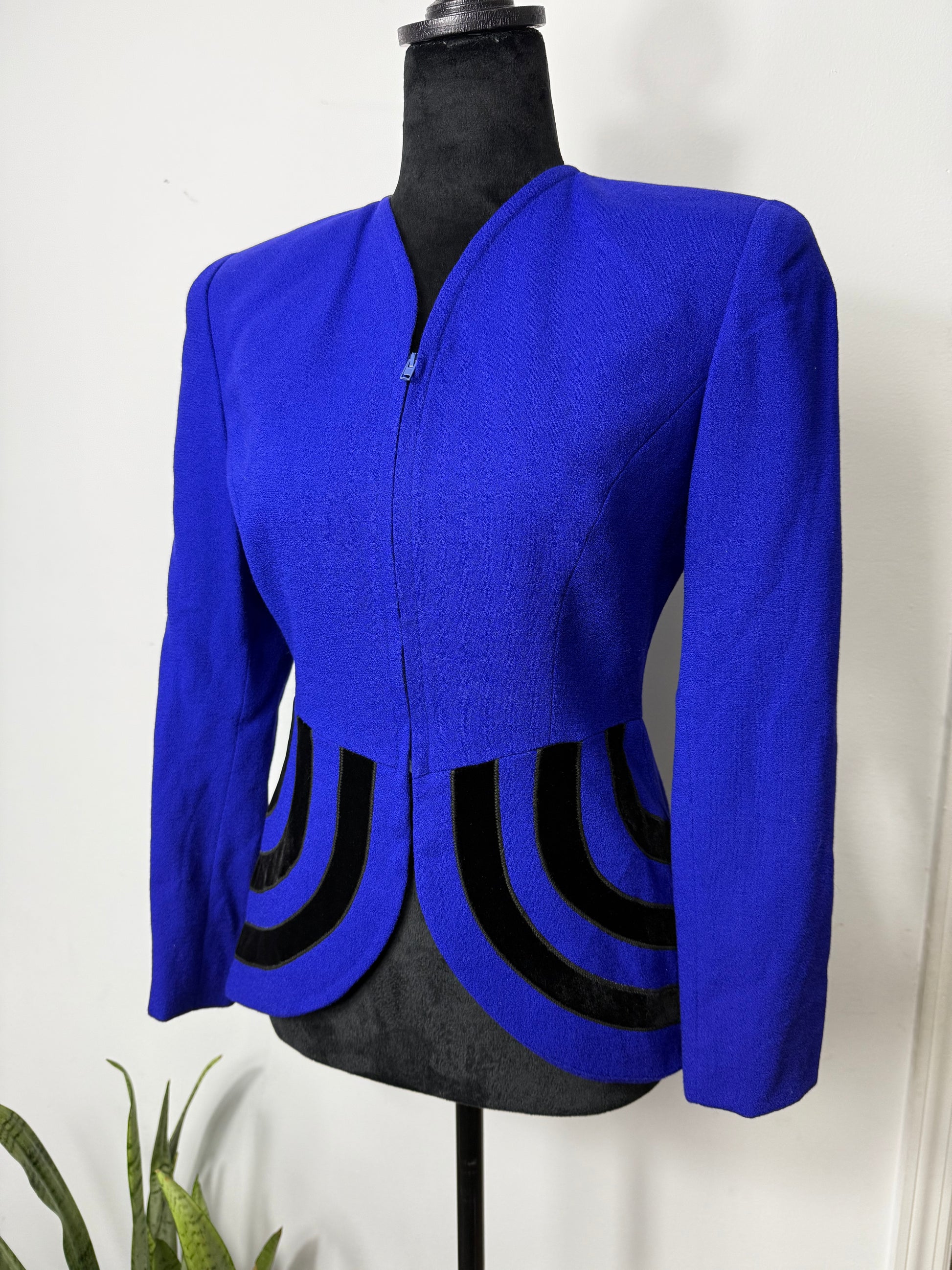 Elegant Essence Blue Blazer