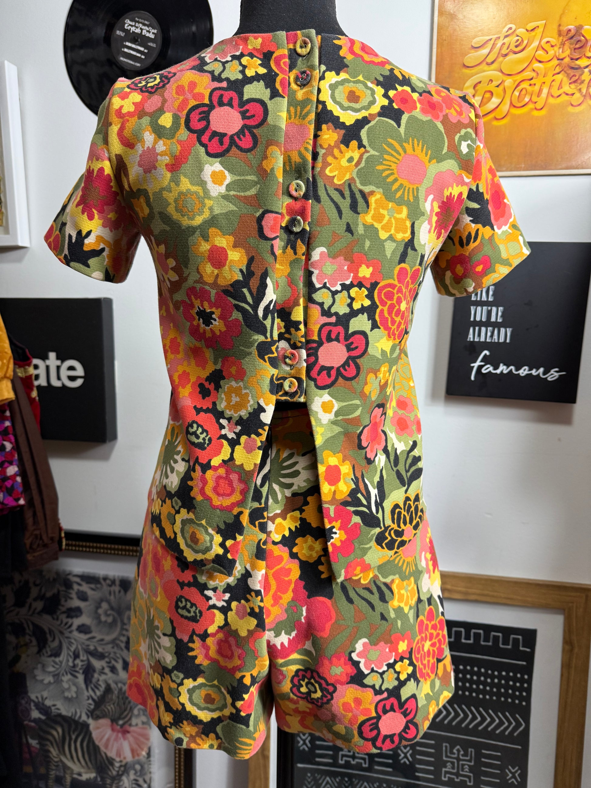 Groovy Floral Romper